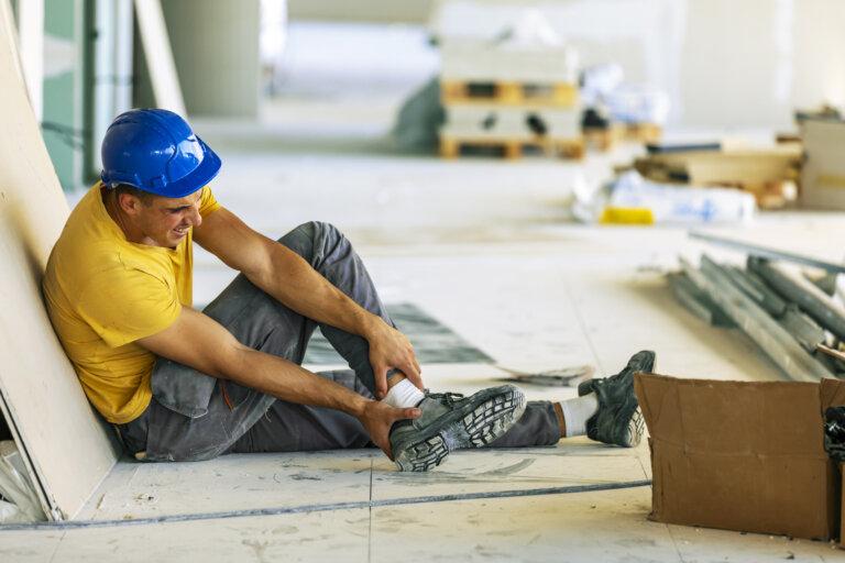 Worker suffering after on-the-job injury
